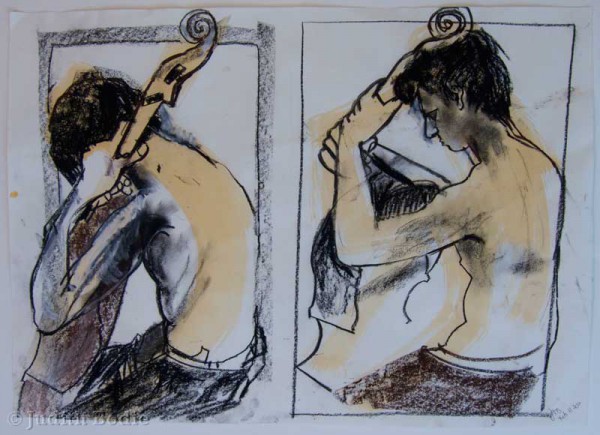 Male playing cello