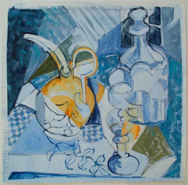 Still life with decanter